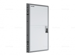 Дверь распашная одностворчатая для охлаждаемых помещений 1000x1900 толщиной 80мм IDH1.1.8 - doorhan-ek.ru - Екатеринбург