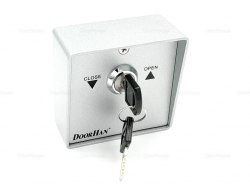 Выключатель металлический DoorHan SWM кнопка-ключ для рольставен - doorhan-ek.ru - Екатеринбург