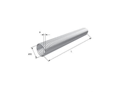   152-9,0 , 36090/mR/RAL7004 - doorhan-ek.ru - 