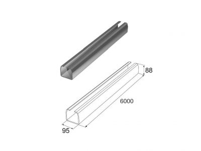   95885 ,  135  -  6 , DHS95/M/HOTZn/135 - doorhan-ek.ru - 